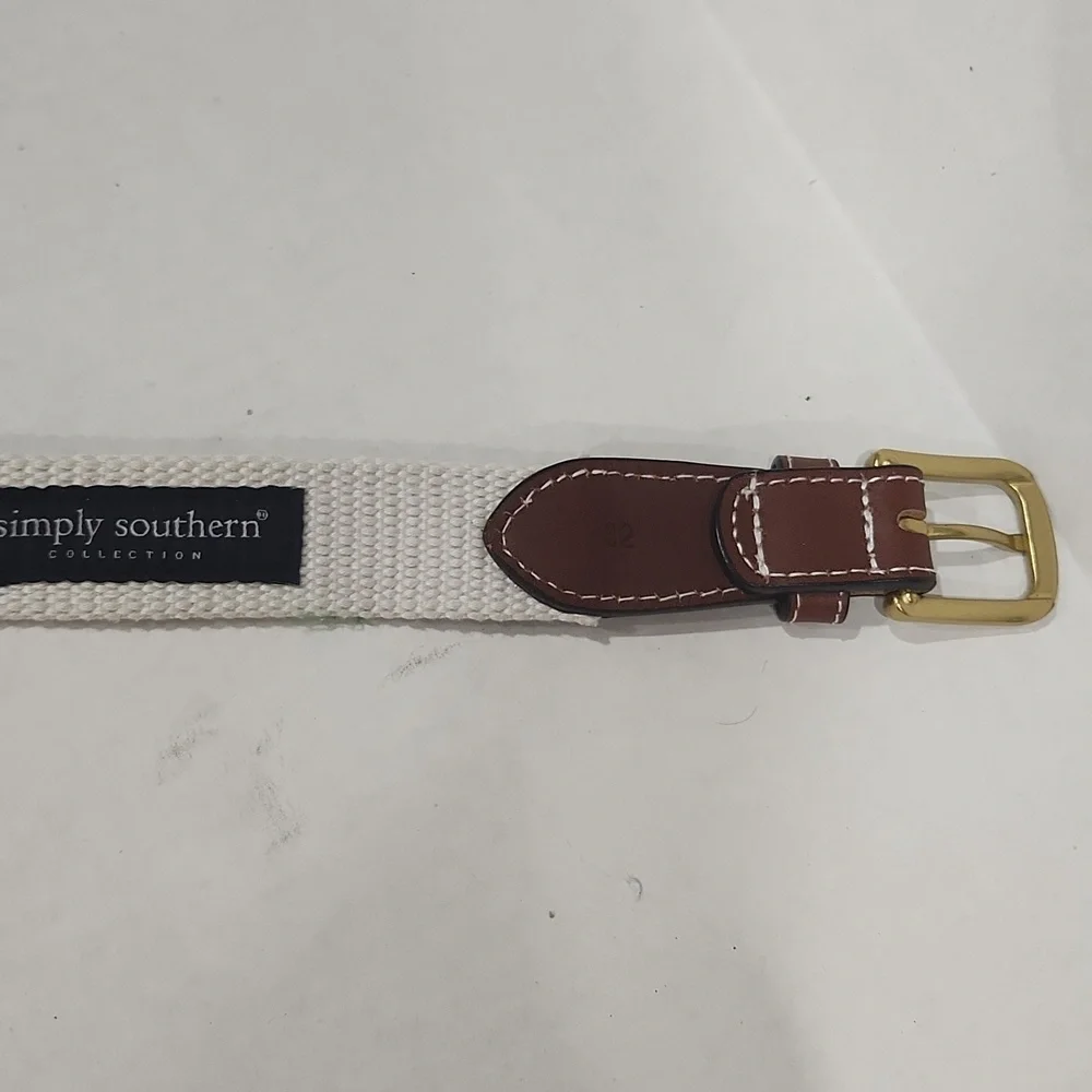 Simply Southern Men’s Green Golf Belt